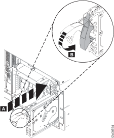 Installing the CEC disk drive