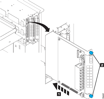 Install the remote power control card