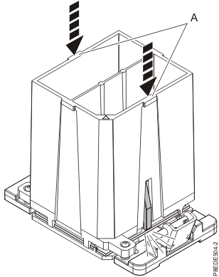 Locking the system processor module into the tool