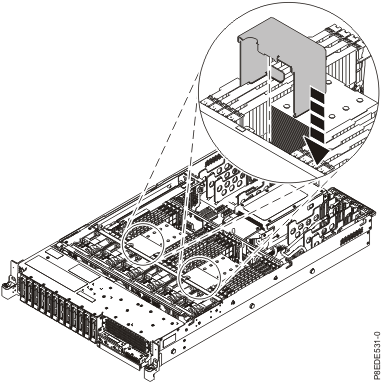 Replacing the air baffle