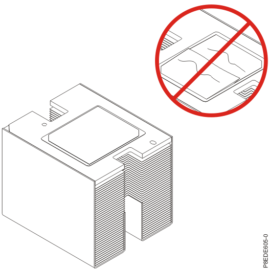 Inspecting the thermal interface material