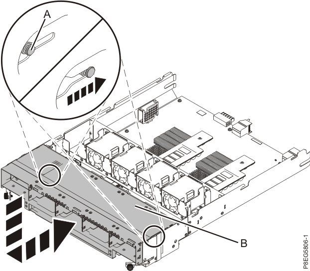 Replacing the disk drive backplane